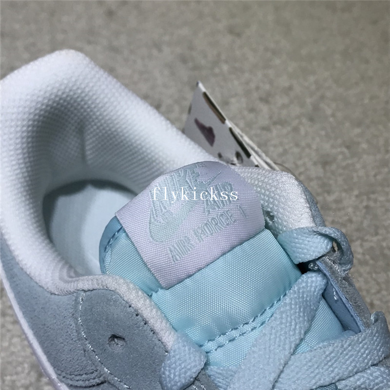 Nike Air Force 1 Low Top Light Blue